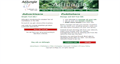 Desktop Screenshot of adjungle.com